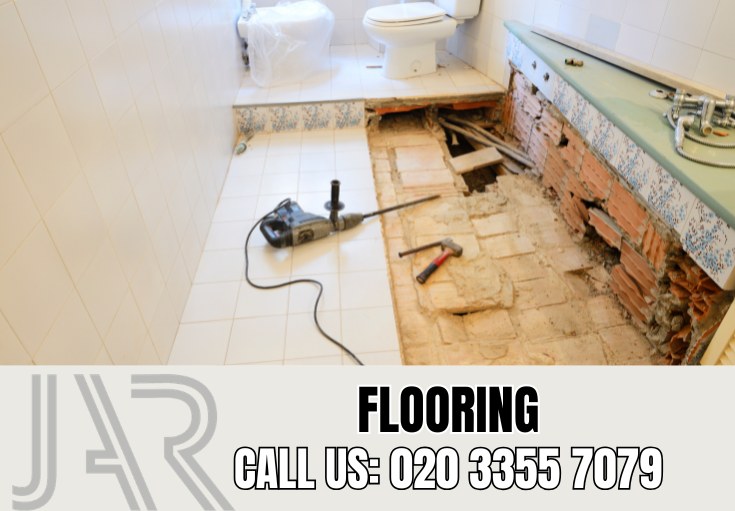 Bathroom Flooring Installation by Highgate Bathroom Fitters